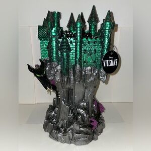 Bath & Body Works Disney Villains Maleficent Castle Pedestal Candle Holder New